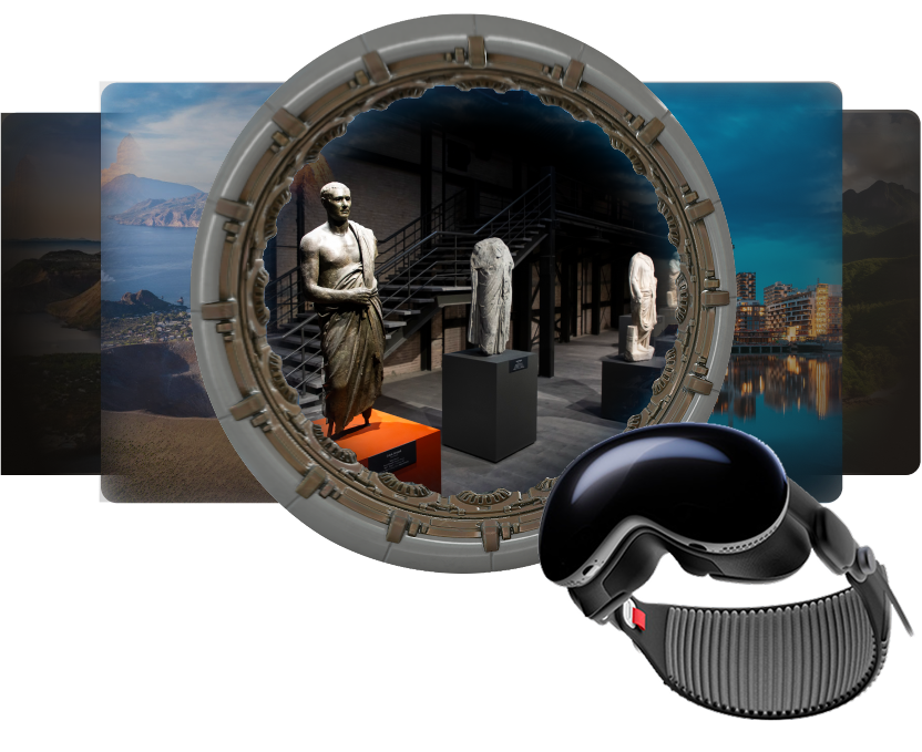 With the Apple Vision Pro you can explore the world of PortalGate